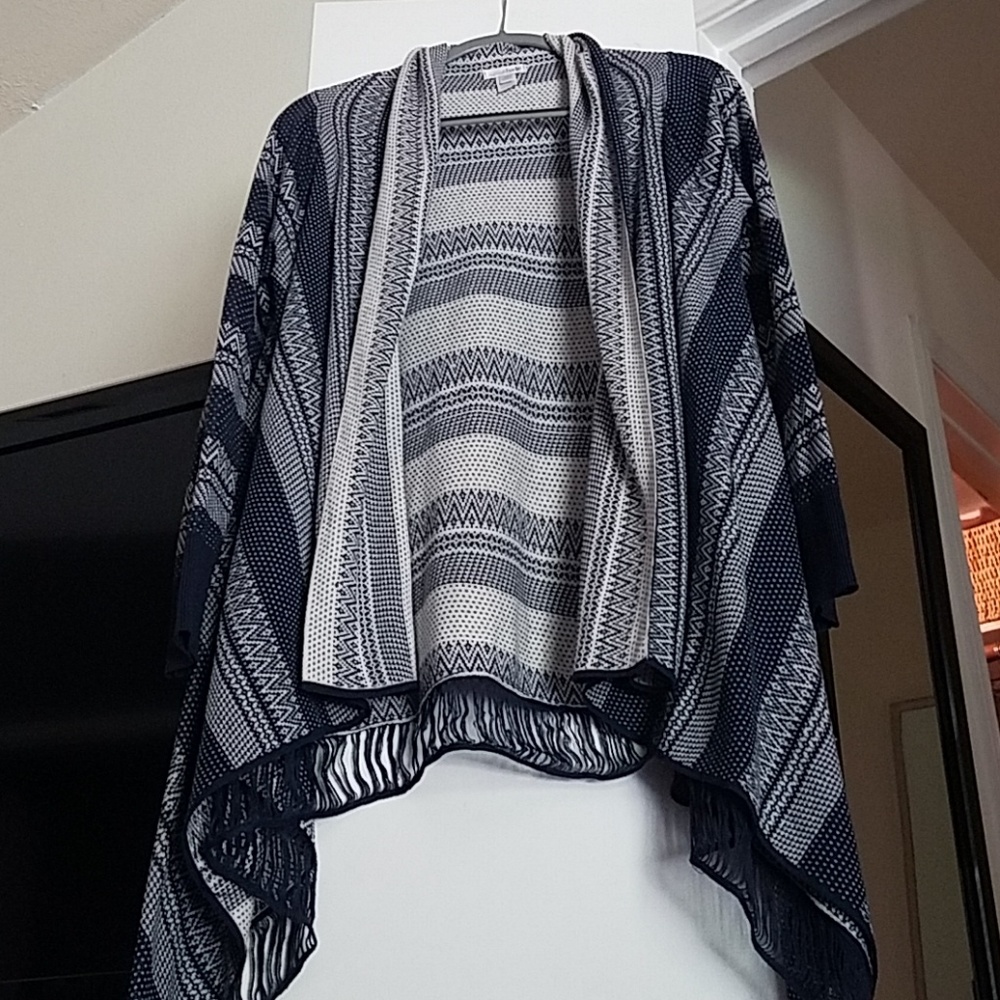 CC Blue Patterned Sweater